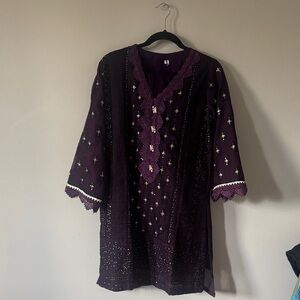 Pakistani 3 pc semi formal - small - gently used